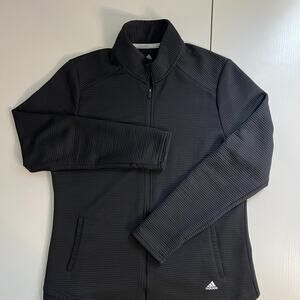 Adidas Original Women's Black Golf Jacket XL Polyester